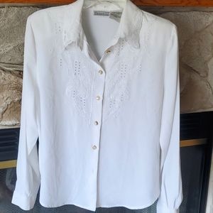 Classic white blouse